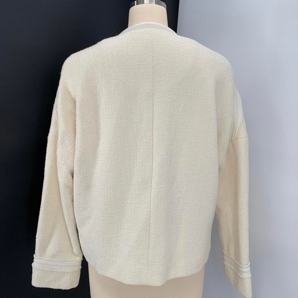 VINCE white cardigan jacket blaser sz 8 or m womens - Picture 5 of 9
